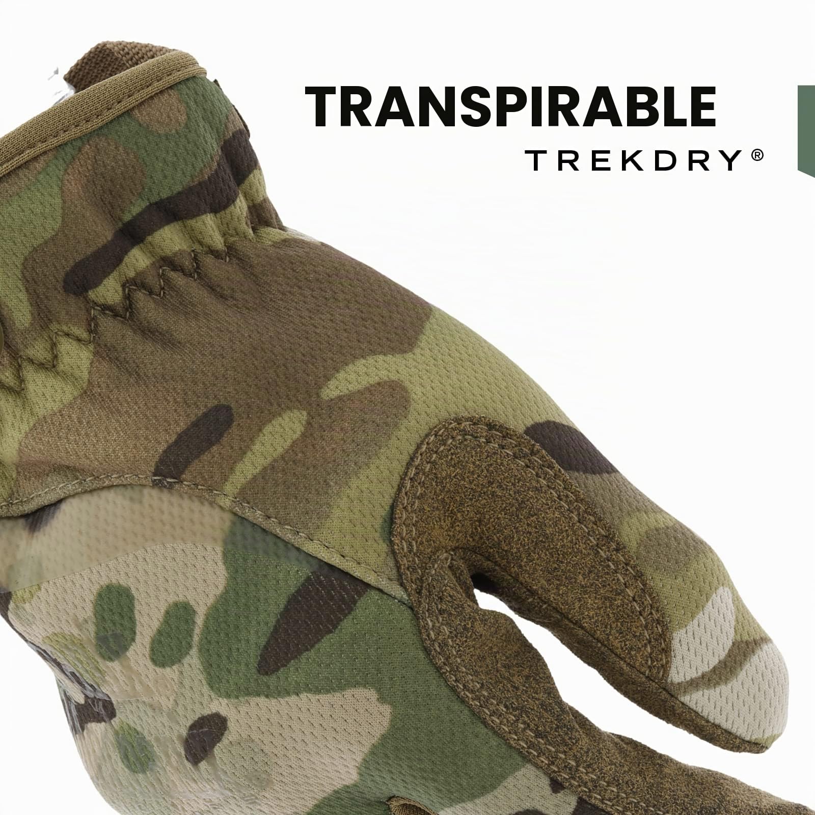 Mechanix Wear - MultiCam FastFit Touch Screen Guantes (Large, Camuflaje)