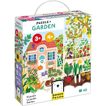 Banana Panda Puzzle + Garden 3+4+