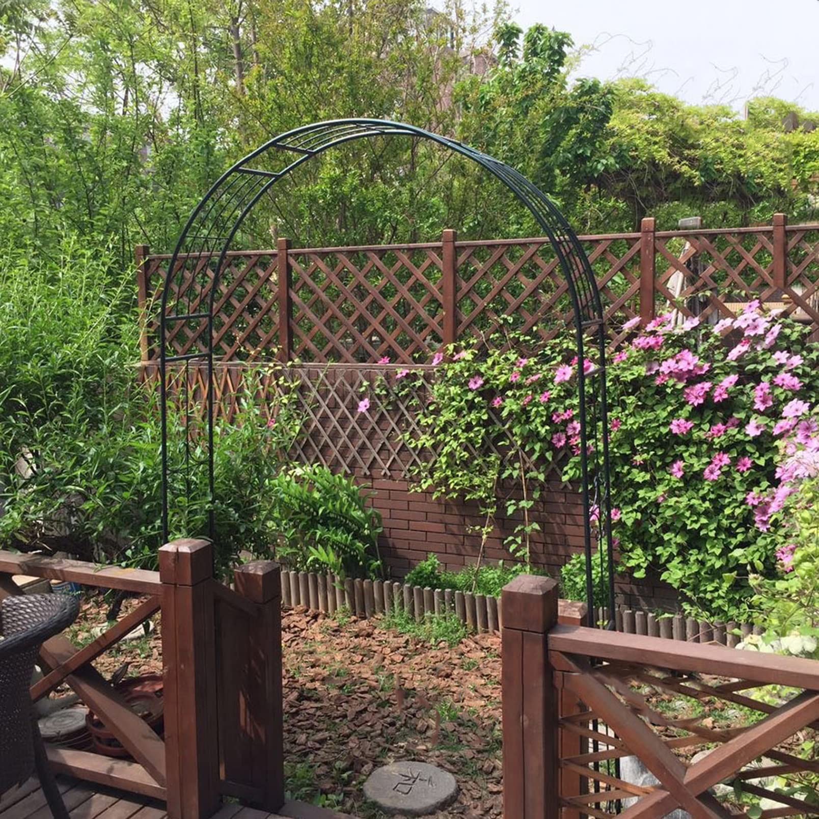 Metalowa Pergola, Łuk Ślubny, Stojaki Wspinaczkowe Do Ogrodu, Różne Rośliny Pnące, Winorośle, Rocznica, Przyjęcie Weselne, Tło Do Zdjęć, Dekoracja Świąteczna,White