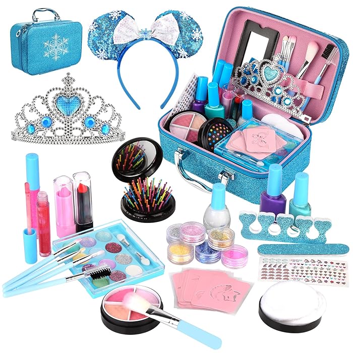 Buy Bukm Kids Makeup Kit for Girls, Washable Makeup Kit for Kids, Real