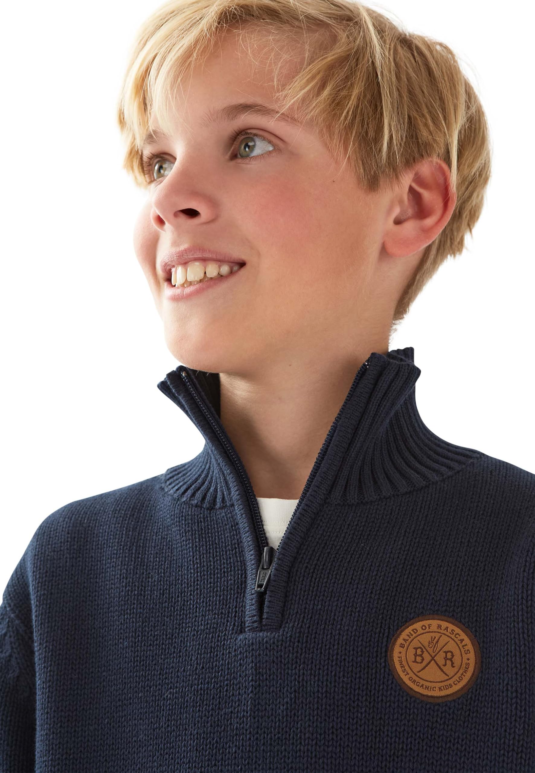 Band of Rascals Kinder Pullover Basic Troyer Bio-Baumwolle