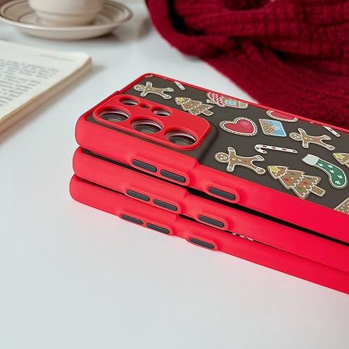 Miniatura 3 de ZTOFERA Funda de Navidad para Sumsung Galaxy S21 Ultra 5G, lindo patrón de Feliz Navidad, funda protectora de silicona translúcida de policarbonato