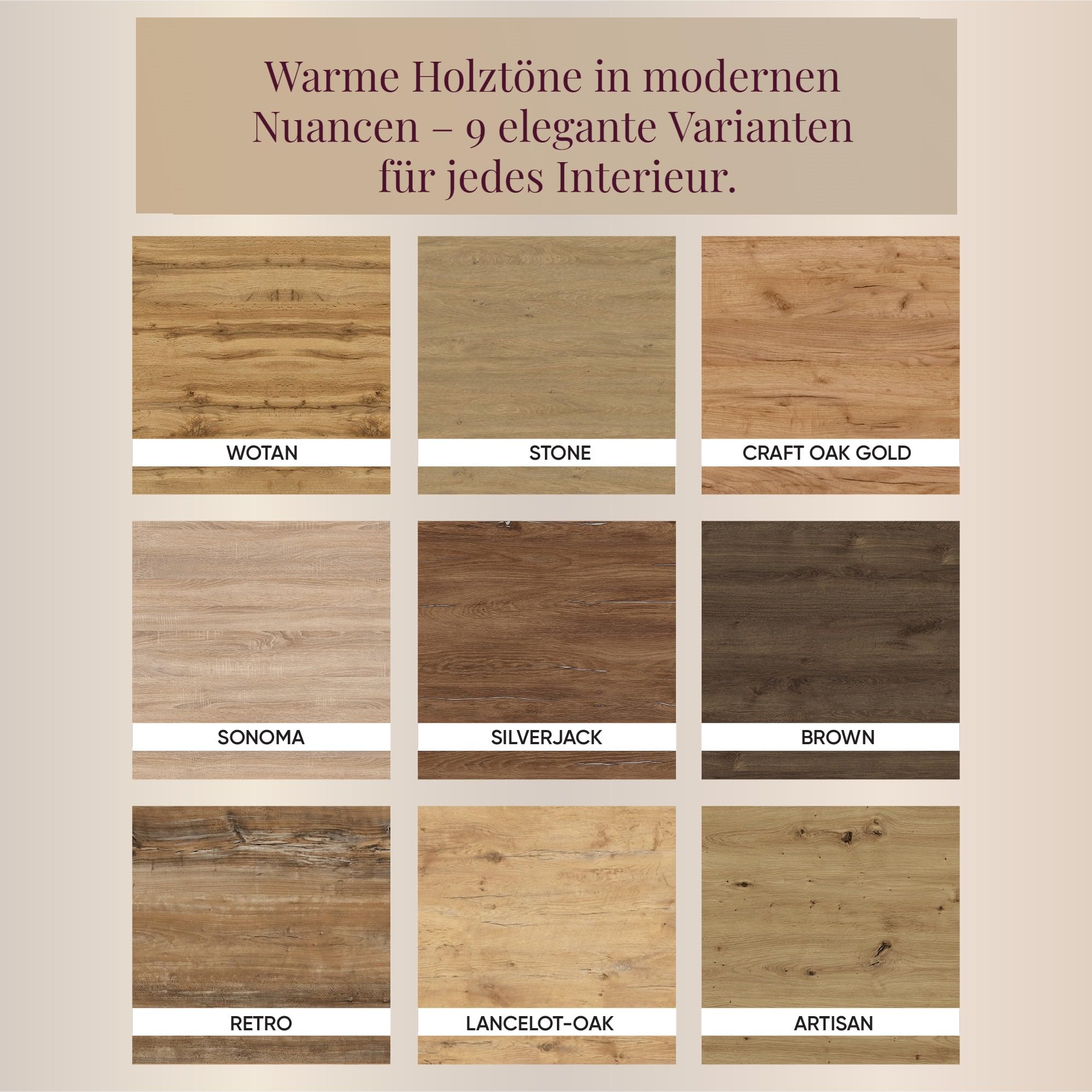 Viosimc Couchtisch, Wohnzimmertisch mit modernen Lamellen, moderner und stilvoller rechteckiger Kaffeetisch mit Ablage, stilvolle Ergänzung für jedes Wohnzimmer – Artisan Eiche & Anthrazit