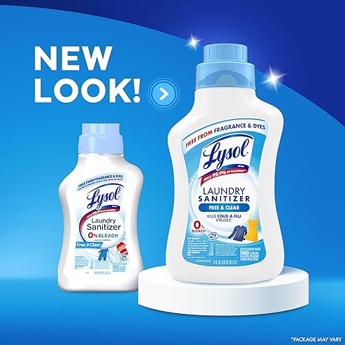 Miniatura 9 de Lysol Aditivo desinfectante para ropa líquido desinfectante para ropa y ropa de cama elimina bacterias que causan olor libre de fragancia y tintes