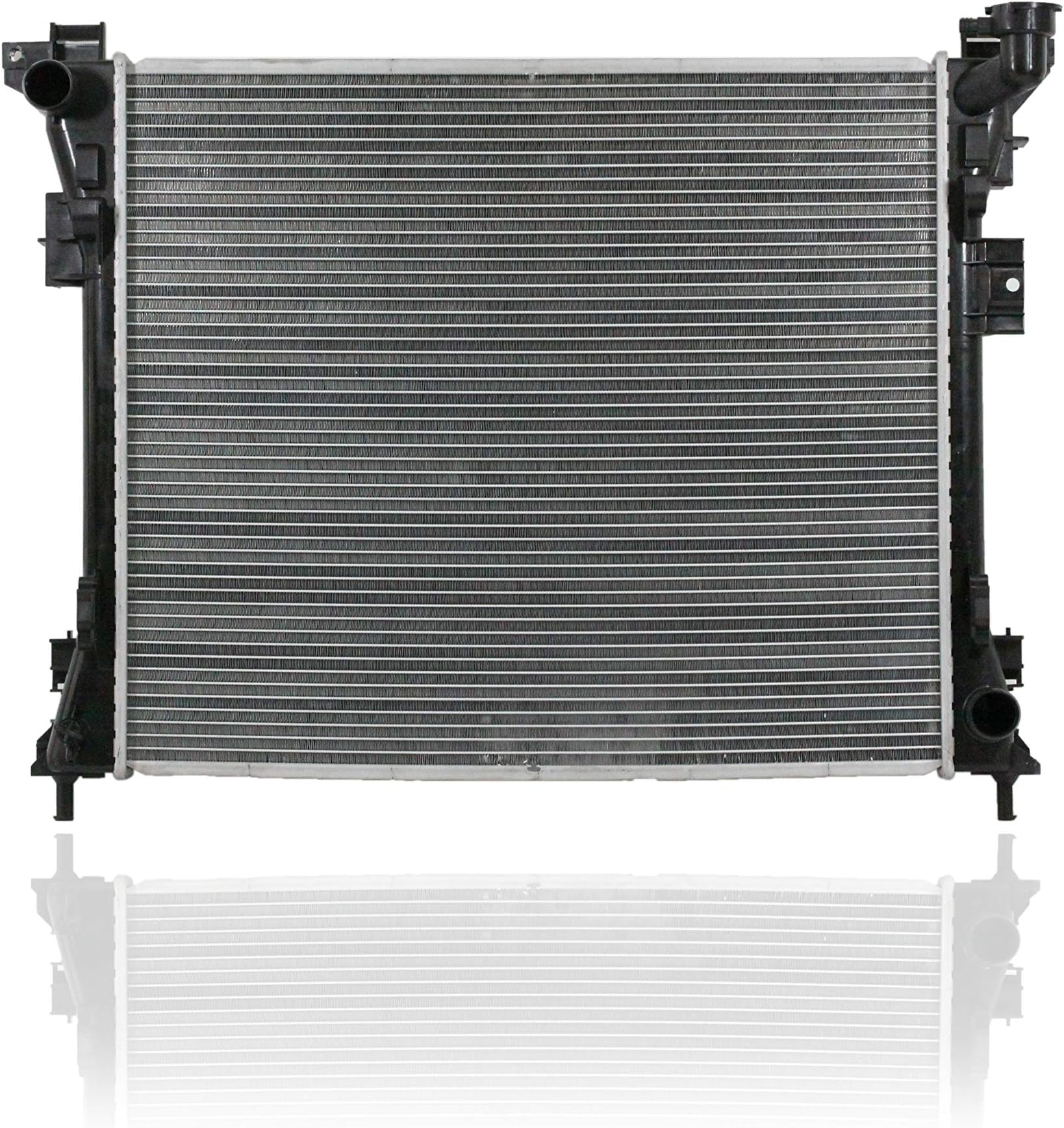 Radiator - Pacific Best Inc. Compatible/Replacement for 13062 08-18 Grand Caravan Chrysler Town & Country 3.3/3.8L - Plastic Tank, Aluminum Core