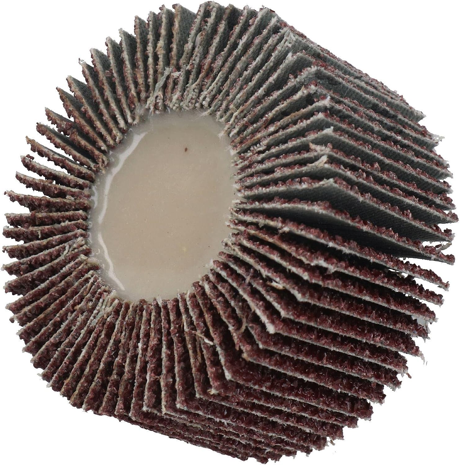 40 Grit 60mm Flap Wheel Disc Abrasive Sanding Pads For Drills 6mm Shank 10pc