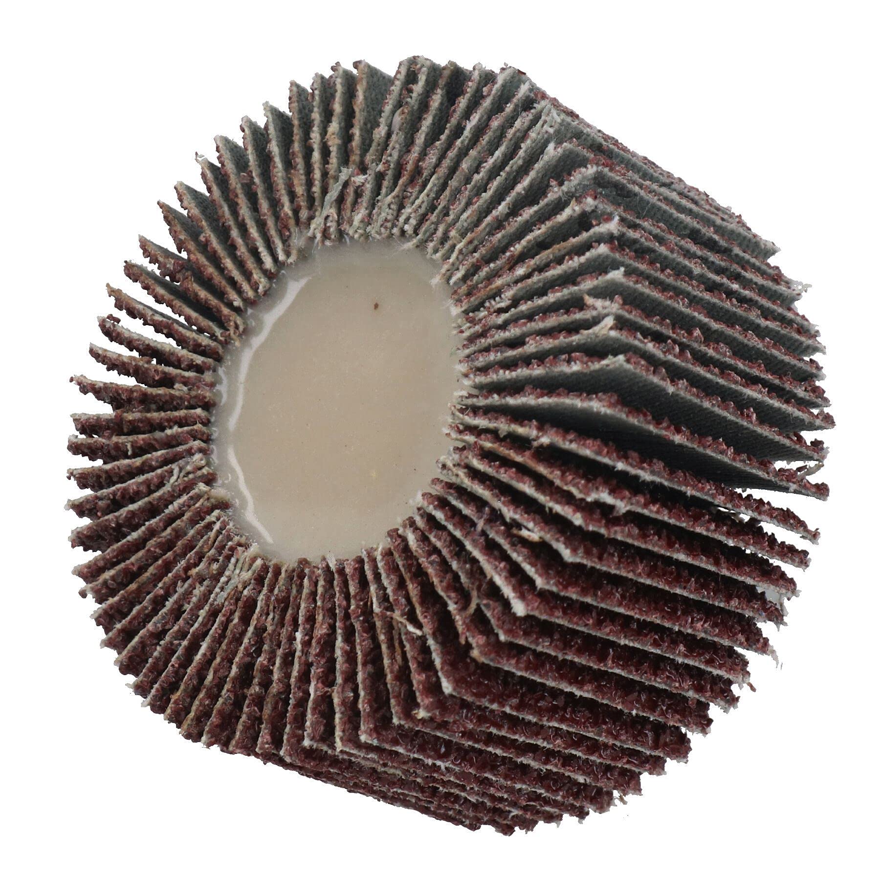 Lot de 10 disques abrasifs à lamelles Grain 40 60 mm