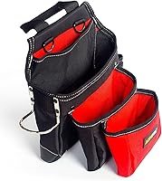 Vista 5 de Professional Electric Tool Pouch with Multiple Pockets Work Pouch Tool Organizer for TechnicianMaintenance and Electrician's Tools