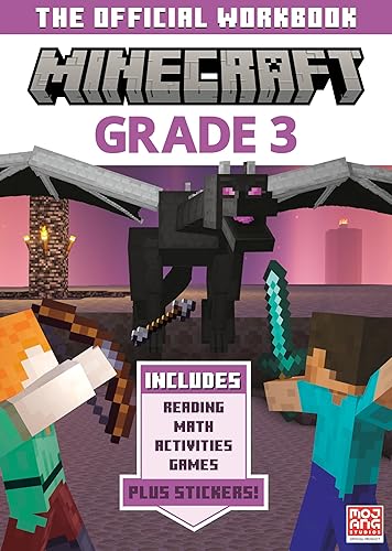 Official Minecraft Workbook: Grade 3 - Paperback