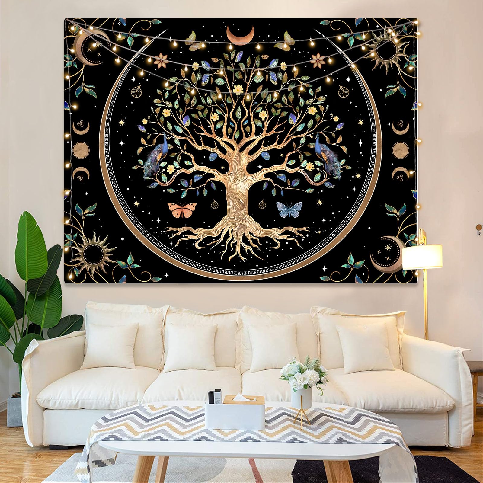 LUMASOUL Leinwand Bilder - Leinwandbild Motiv Halloween