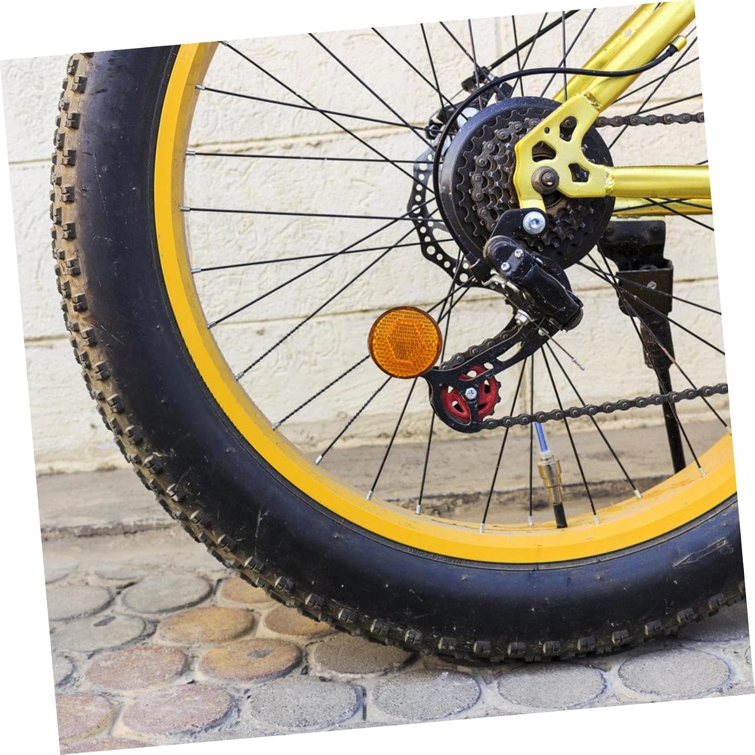 10pcs Reflectors for Weather Resistant Rear Reflectors for Night Riding Safety Stylish and Functional Accessories for Motorcycles and Trailers