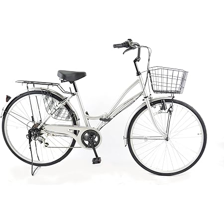 Amazon 21technology 折りたたみママチャリ 26インチ 自転車 シティサイクル ママチャリ 折畳 6段ギヤ付き 街乗り 通勤 通学 Mc266 21technology シティー ファミリーサイクル