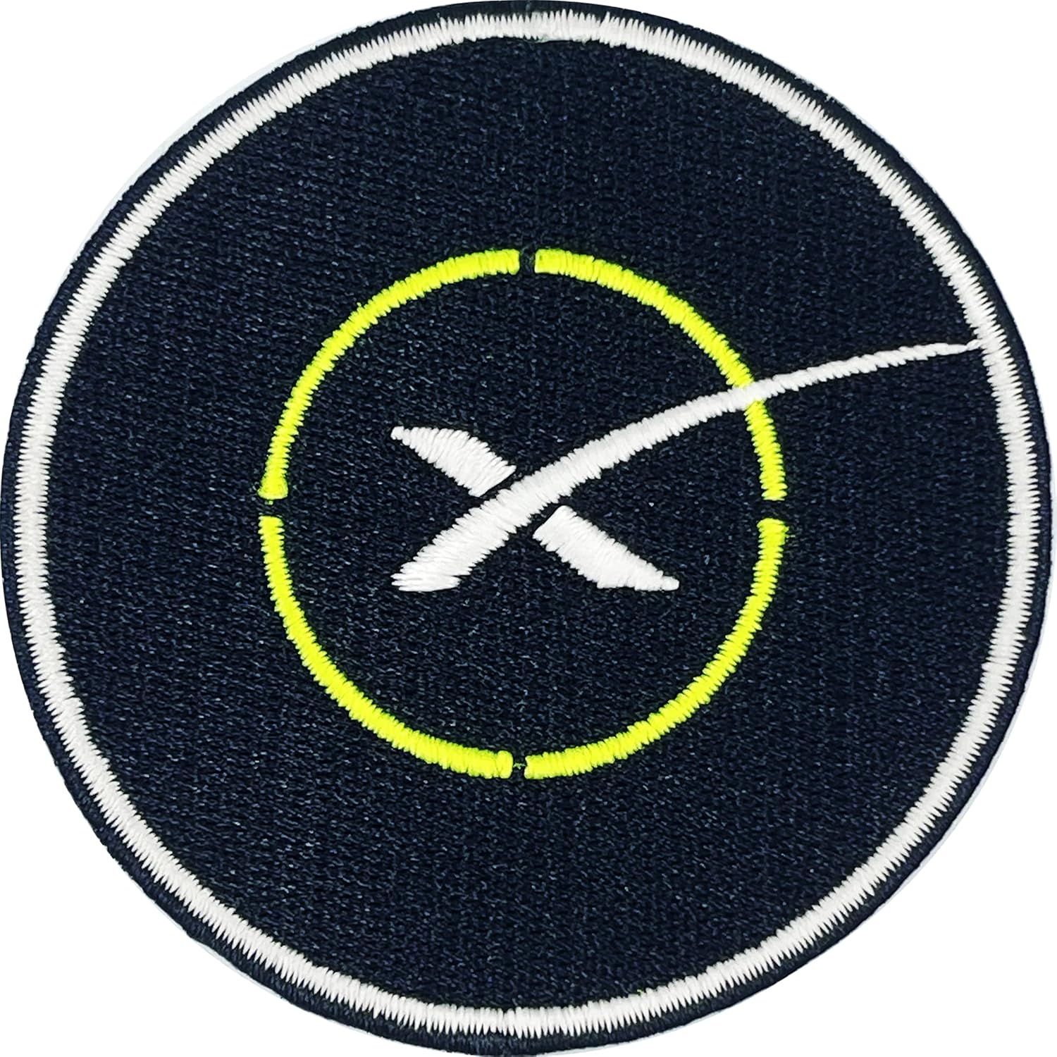 BL13-019 SpaceX Landing Pad Landing Zone Iron-on Patch