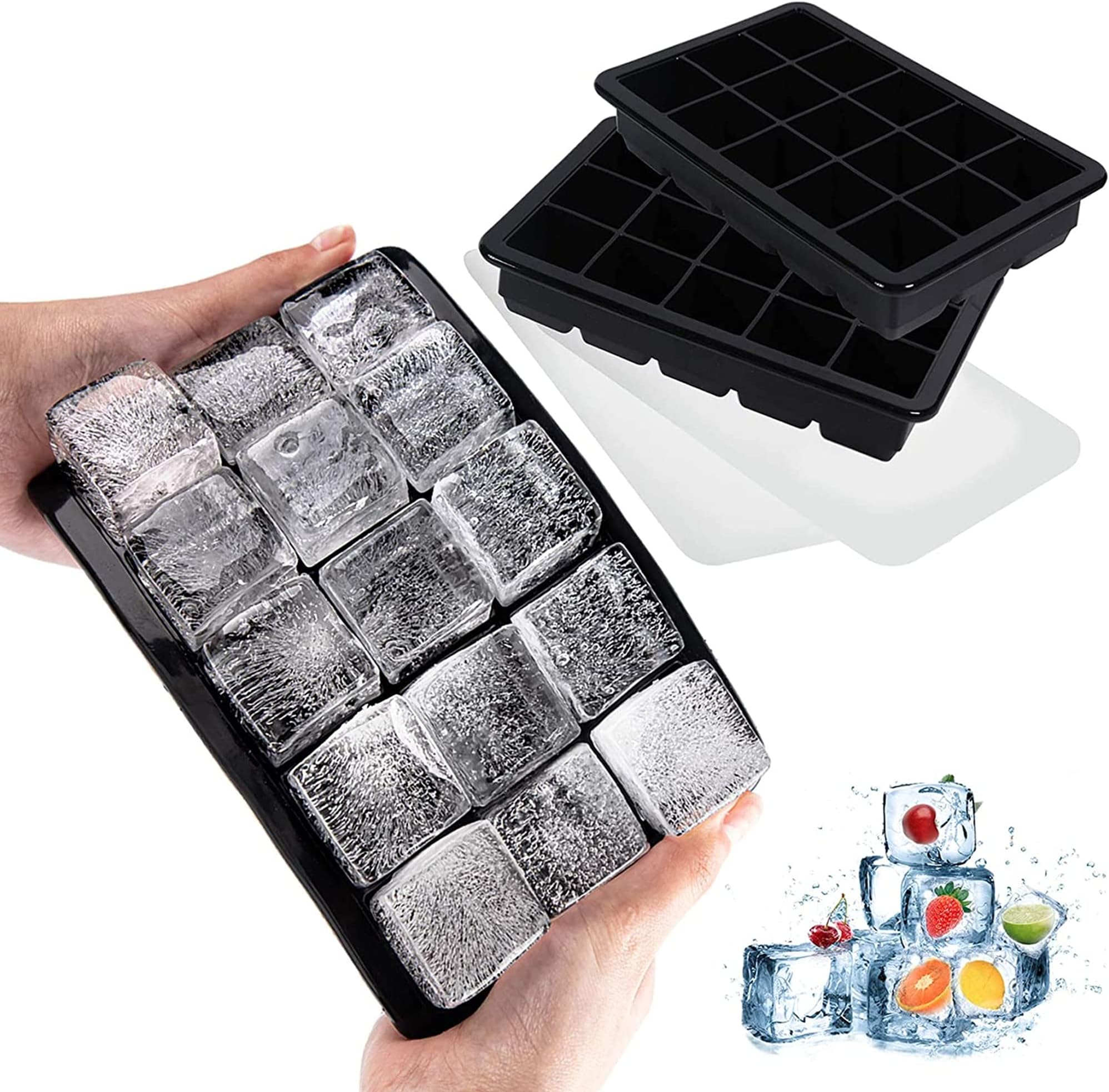 2 pcs. Stick ice cube molds