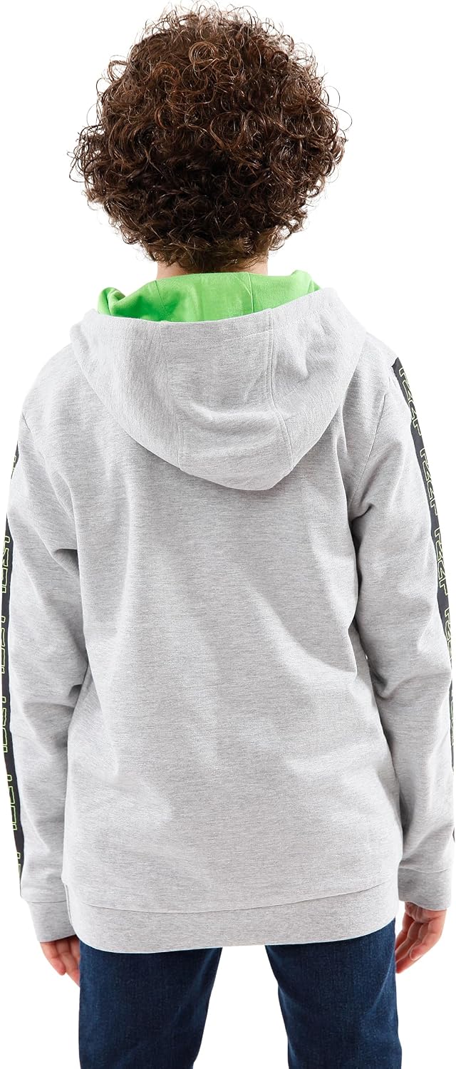 Teenage Mutant Ninja Turtles Boys Hoodie | Leonardo, Donatello and Michelangelo Boys Sweater | Official TMNT Merchandise