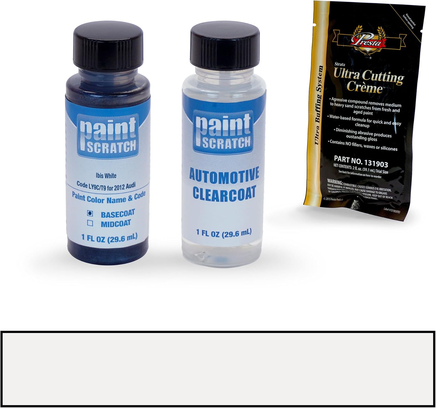 PAINTSCRATCH Ibis White LY9C/T9 for 2012 Audi Q5 Touch Up