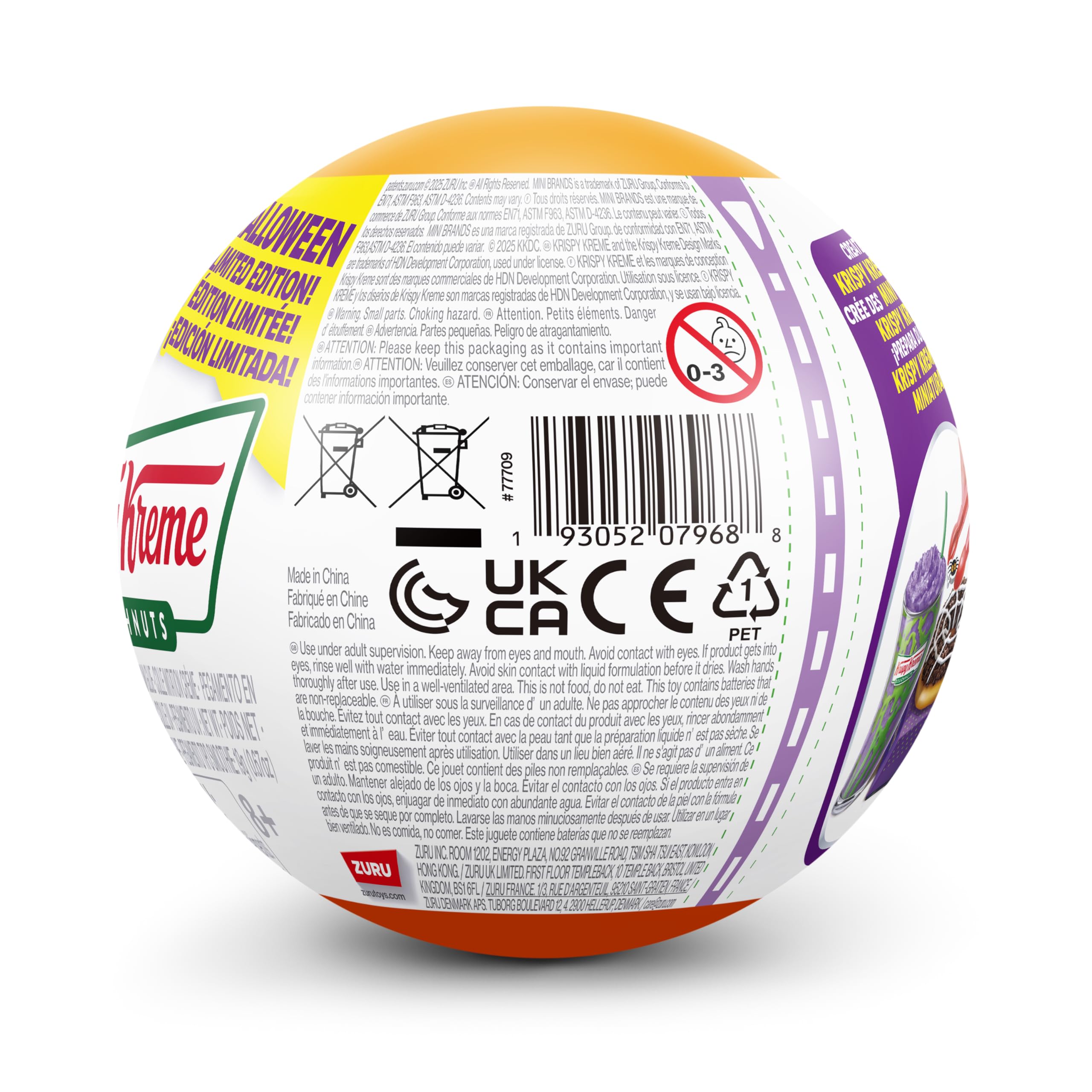 Mini Brands KRISPY KREME CREATE HALLOWEEN SERIES 1-KAPSUŁKA
