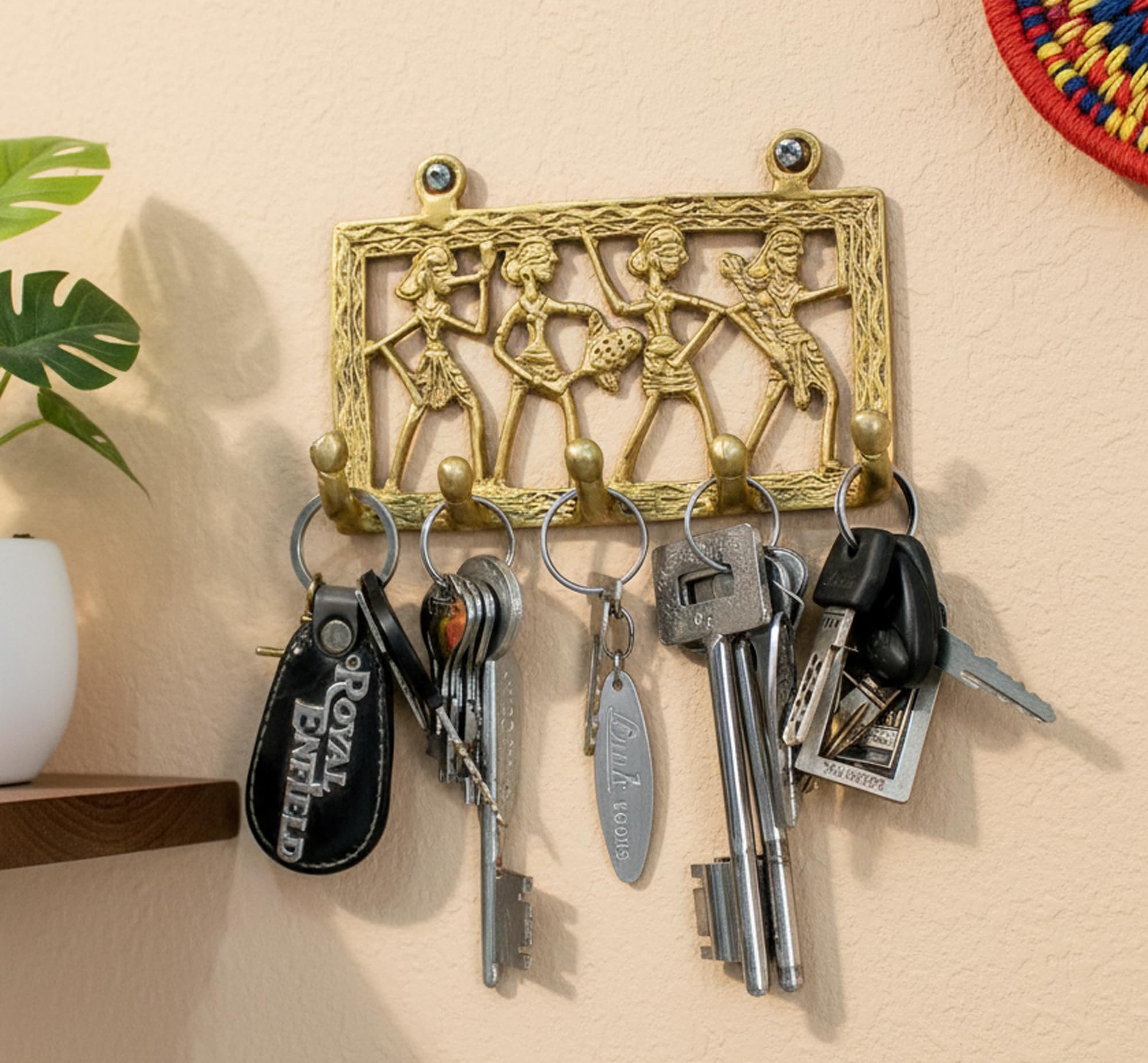 Stonkraft Key Stand Key Holder,For Keys Hanger Hook , Wall Key Holder , Key Stand , Keys Rack Hook, Key Hanging Hooks (6.5")