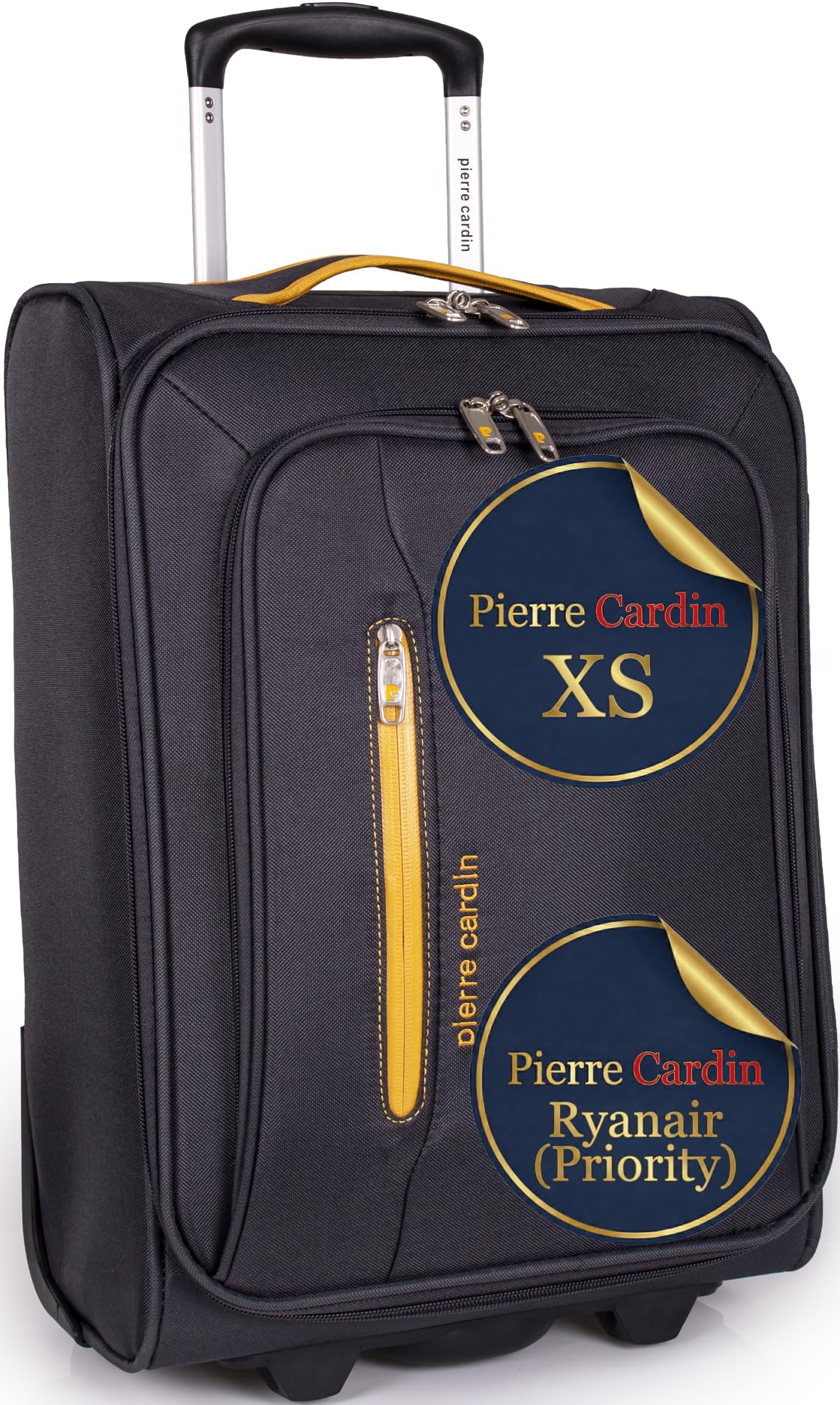 Soft Sided Luggage - with Stress Tested Durable Wheels | Telescopic Drag Handle Lightweight Soft-Sided Suitcase with Packing Straps | CL610