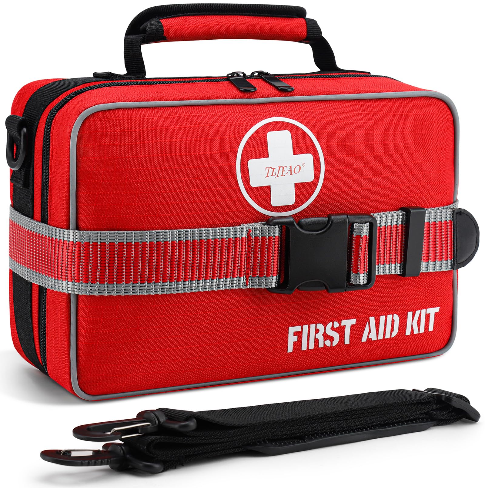 Comprehensive Premium 430 Piece Emergency First Aid Kit, Large Medical Kits for Home, Car, Camping, Travel, Hiking, Truck, Sports & Outdoor Emergencies, Businesses & Home Medical Supplies