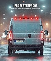 Vista 5 de Partsam 5 piezas de repuesto para Ram Promaster 1500 2500 3500 luces de techo traseras montadas en el techo de la cabina de luces de luz superior