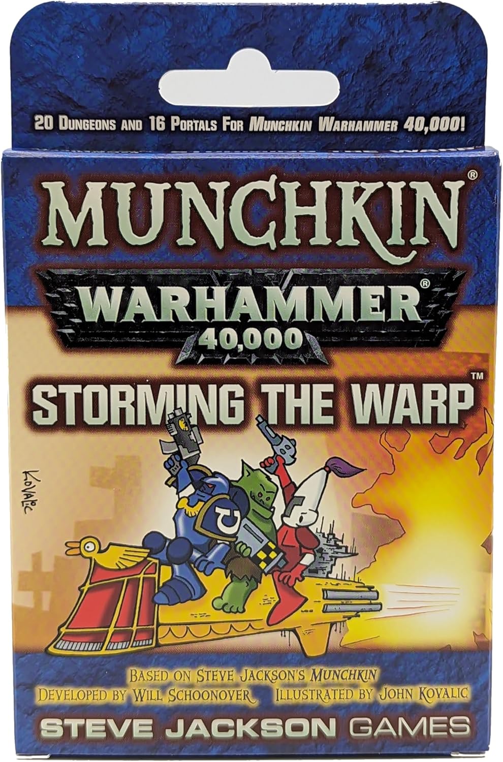 Munchkin Warhammer 40,000 Storming the Warp by Steve Jackson Games, Strategy Card Game