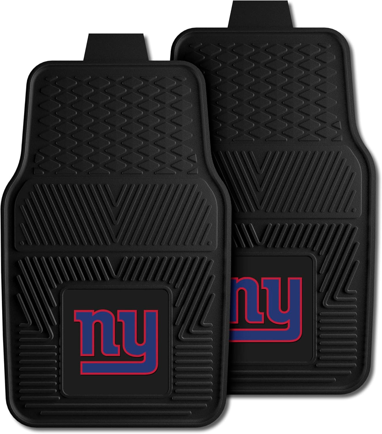 FANMATS NFL New York Giants Vinyl Heavy Duty Car Mat , 18"x27"