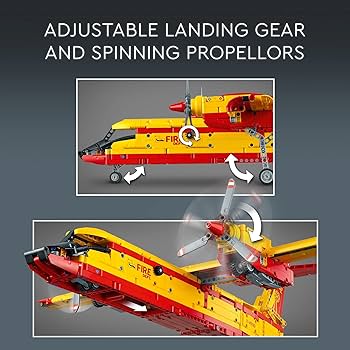 LEGO Technic Firefighter Aircraft - Exciting Engineering Fun