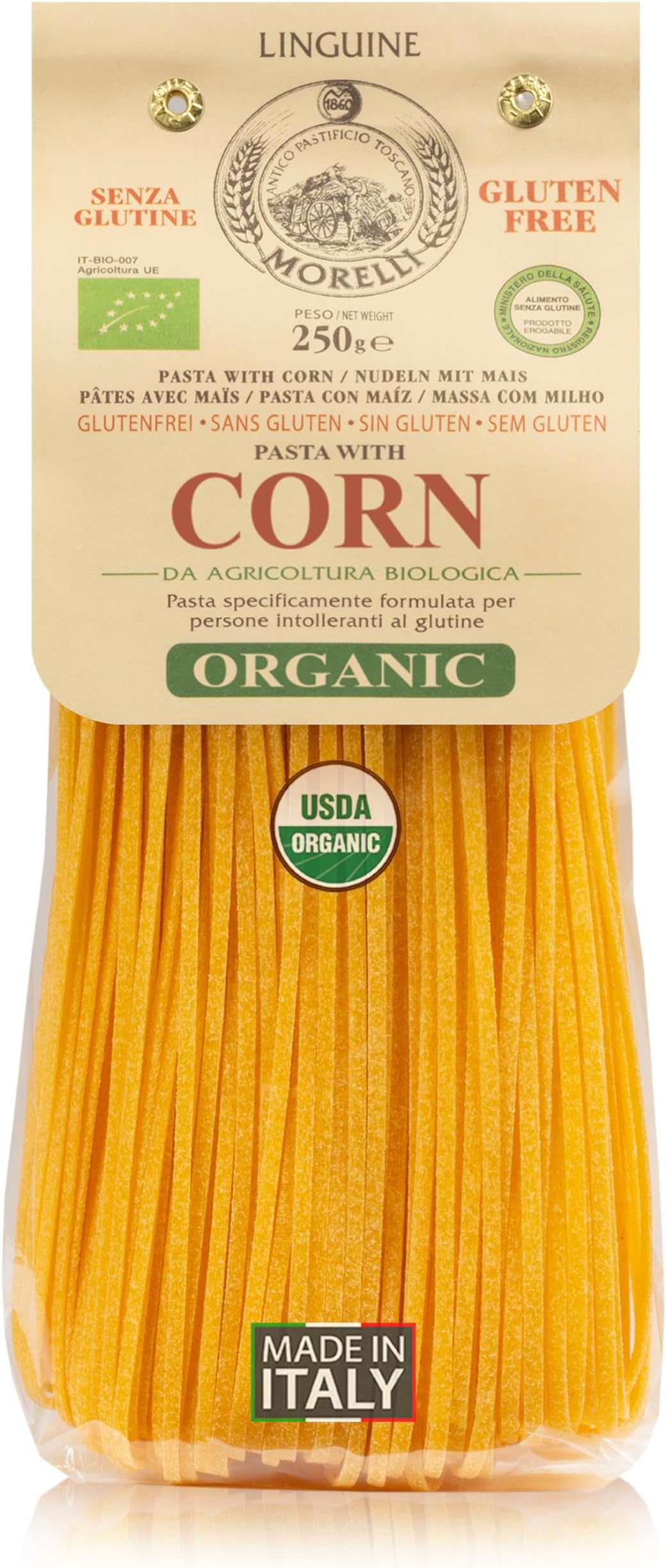 Morelli Gluten Free Corn Pasta