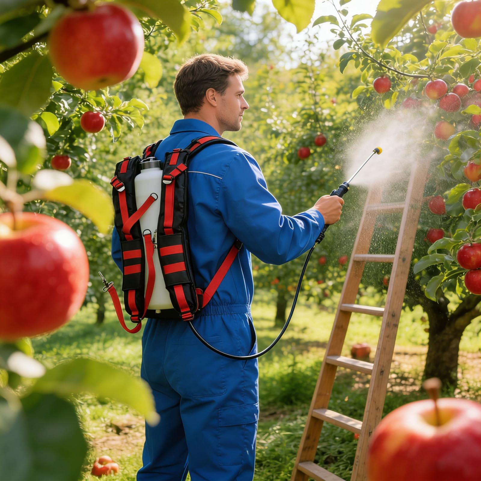 Cinghie Per Spruzzatore A Zaino,Pezzi di Ricambio Resistanti in Tela Oxford - per Imbrago Soffiatore a Zaino,Per Tosaerba, Idropulitrici, Lavori Di Giardino, Garage E Giardiniere
