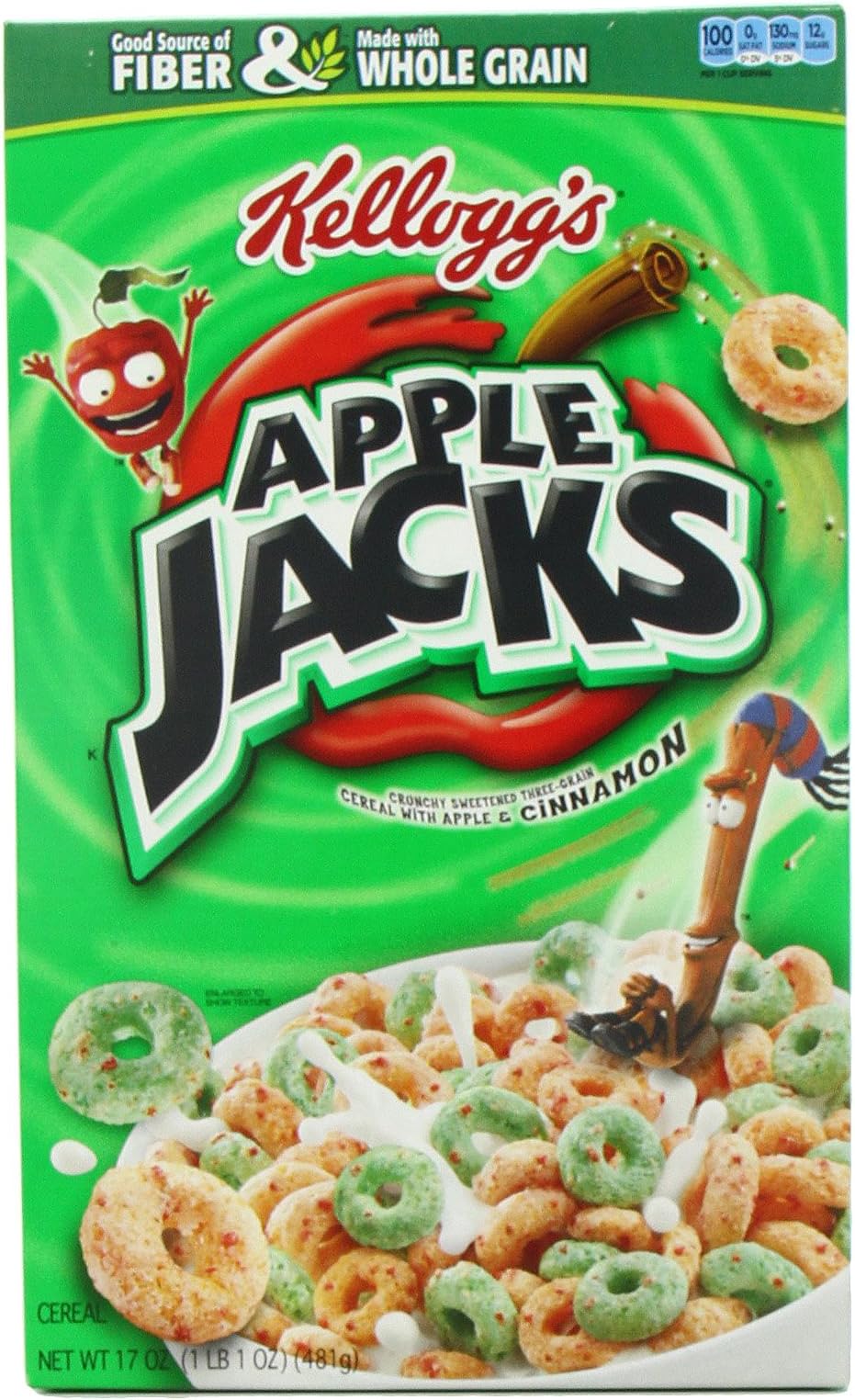Apple Jacks 481 g (Pack of 2)