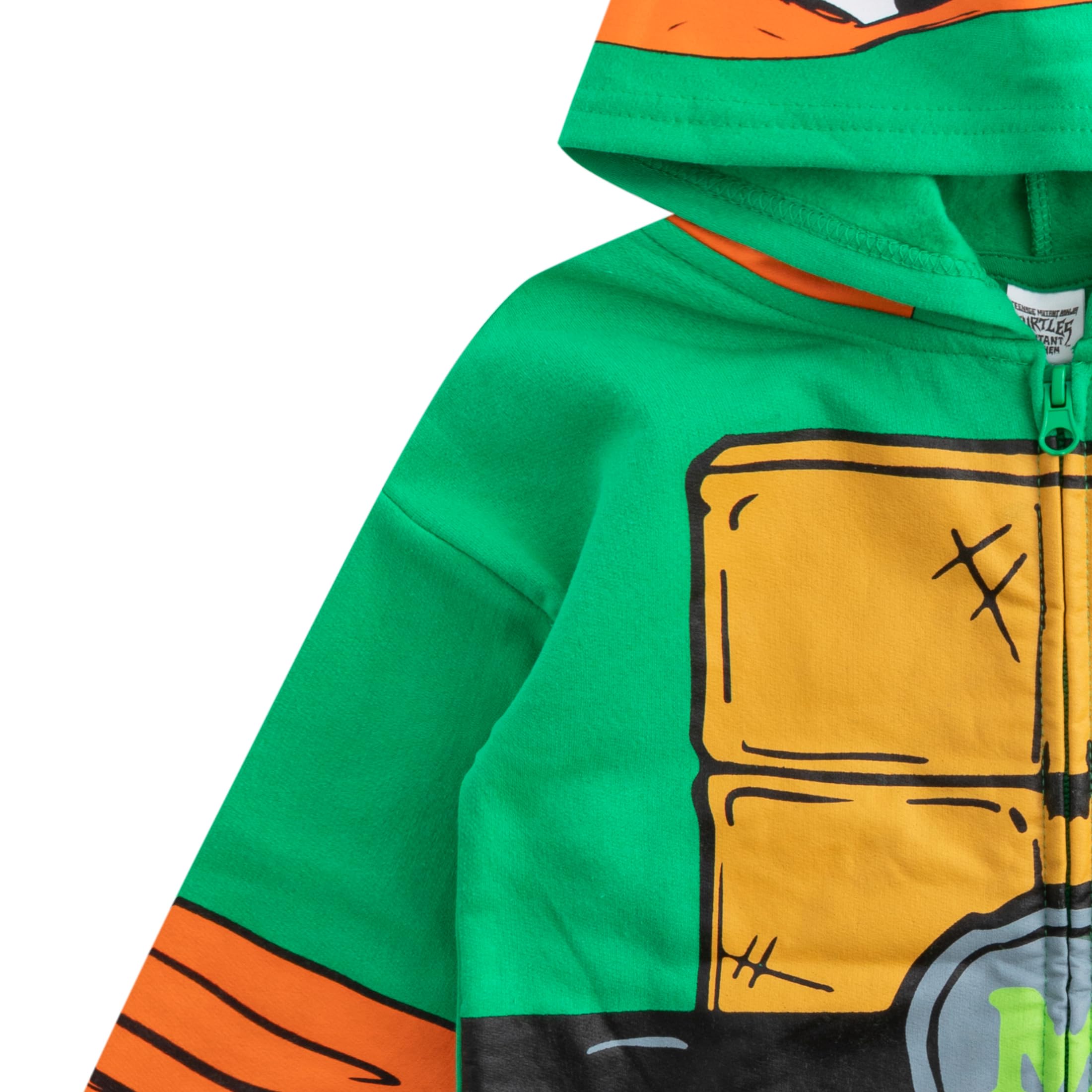 Nickelodeon Boys Zip Up Hooded Sweatshirt For Big Kids Sudadera con Capucha Niños (Pack de 1)