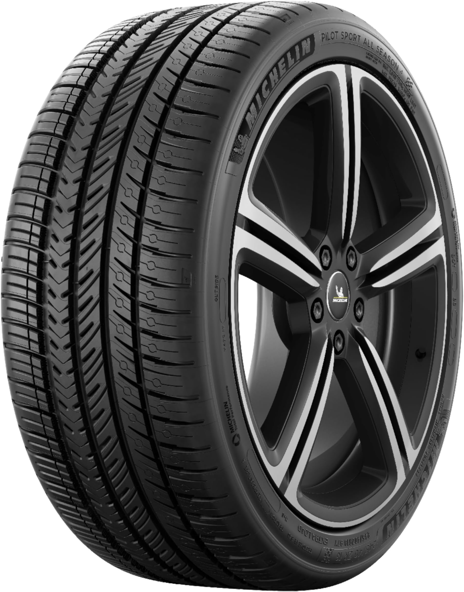 MICHELIN Pilot Sport All Season 4 Performance Tire 225/50ZR16/XL 96Y