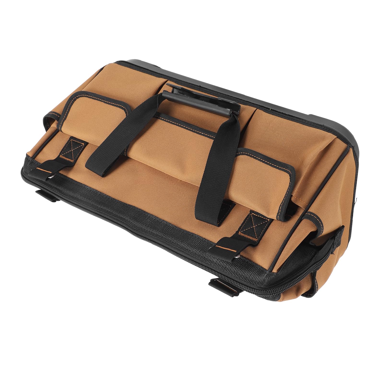 Ausla Borsa Portautensili da Elettricista, Organizer per la Conservazione degli Attrezzi in Tessuto Oxford con 17 Tasche e Base Stabile per Uomini Carpentieri e Saldatori (20 pollici)