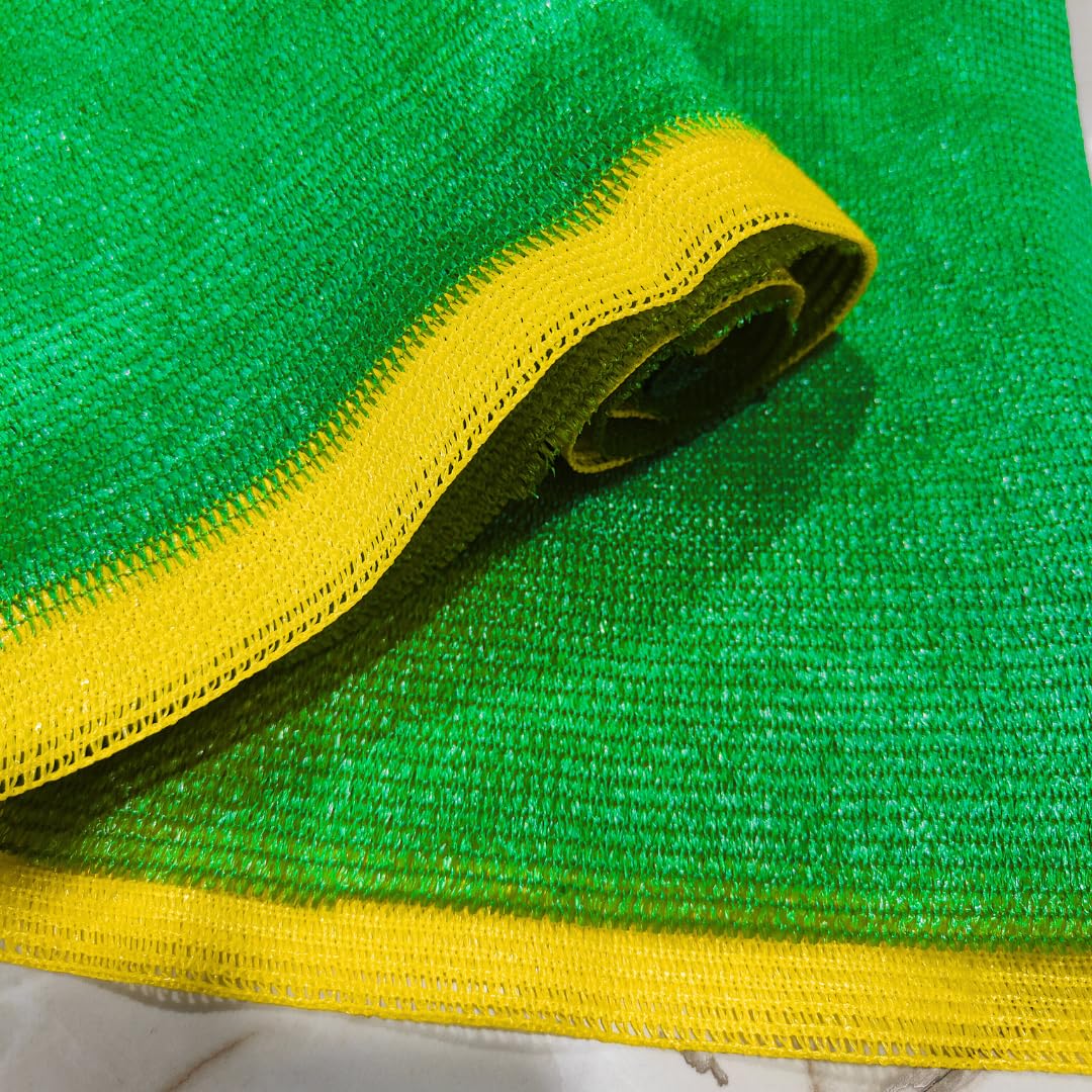 Netonic Green Shade Net 75% – 2x45 Meter UV Stabilized Sun Shade for Plants, Terrace, Balcony, Greenhouse & Farming Use-image-20