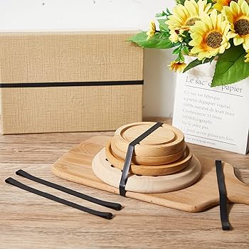 Amazon | 高耐久ゴムバンド 40個 8インチ ブラックシリコンゴム