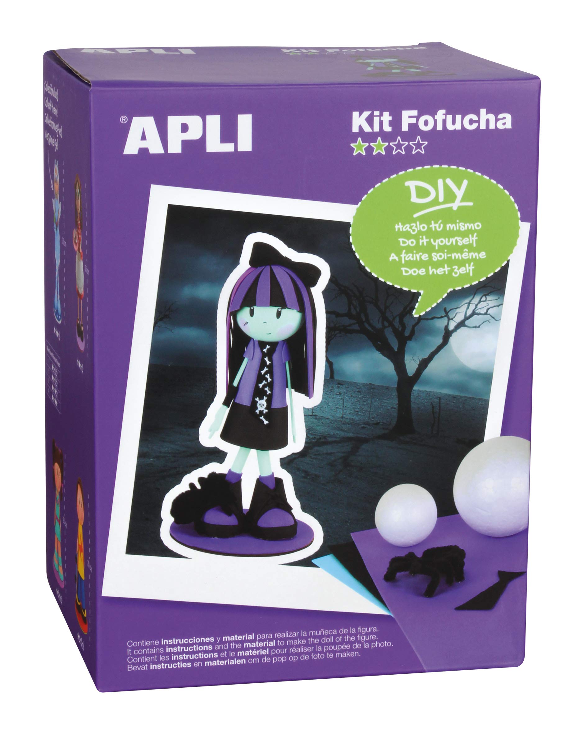 APLI Apli13847 Monster Foam Doll Kit