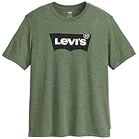 Levi's Graphic Crewneck Tee T-shirt, Core Bw Tri-blend Sycamore