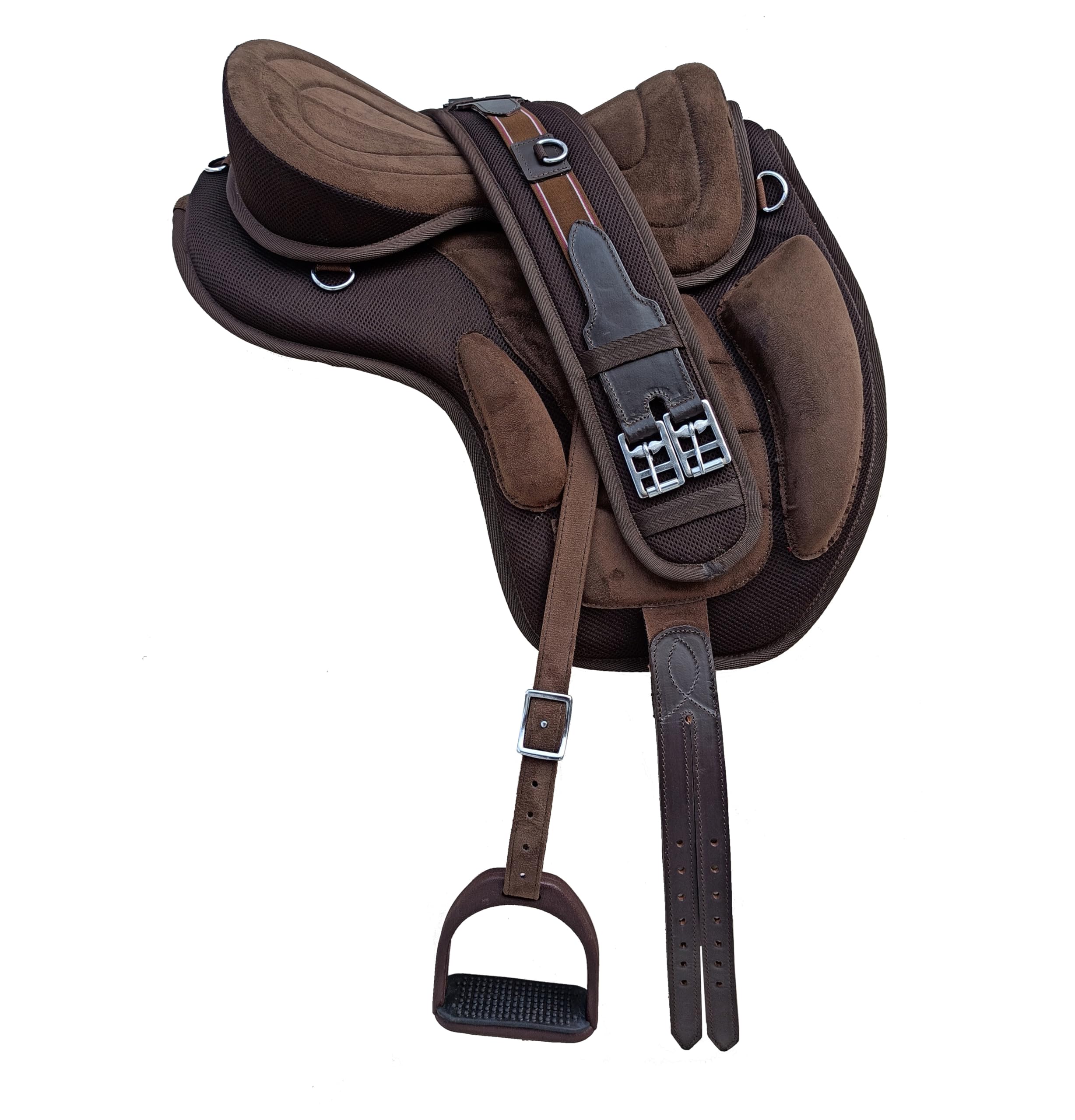 Freemax Treeless English Synthetic Horse Saddle Lightweight Handmade Flexible