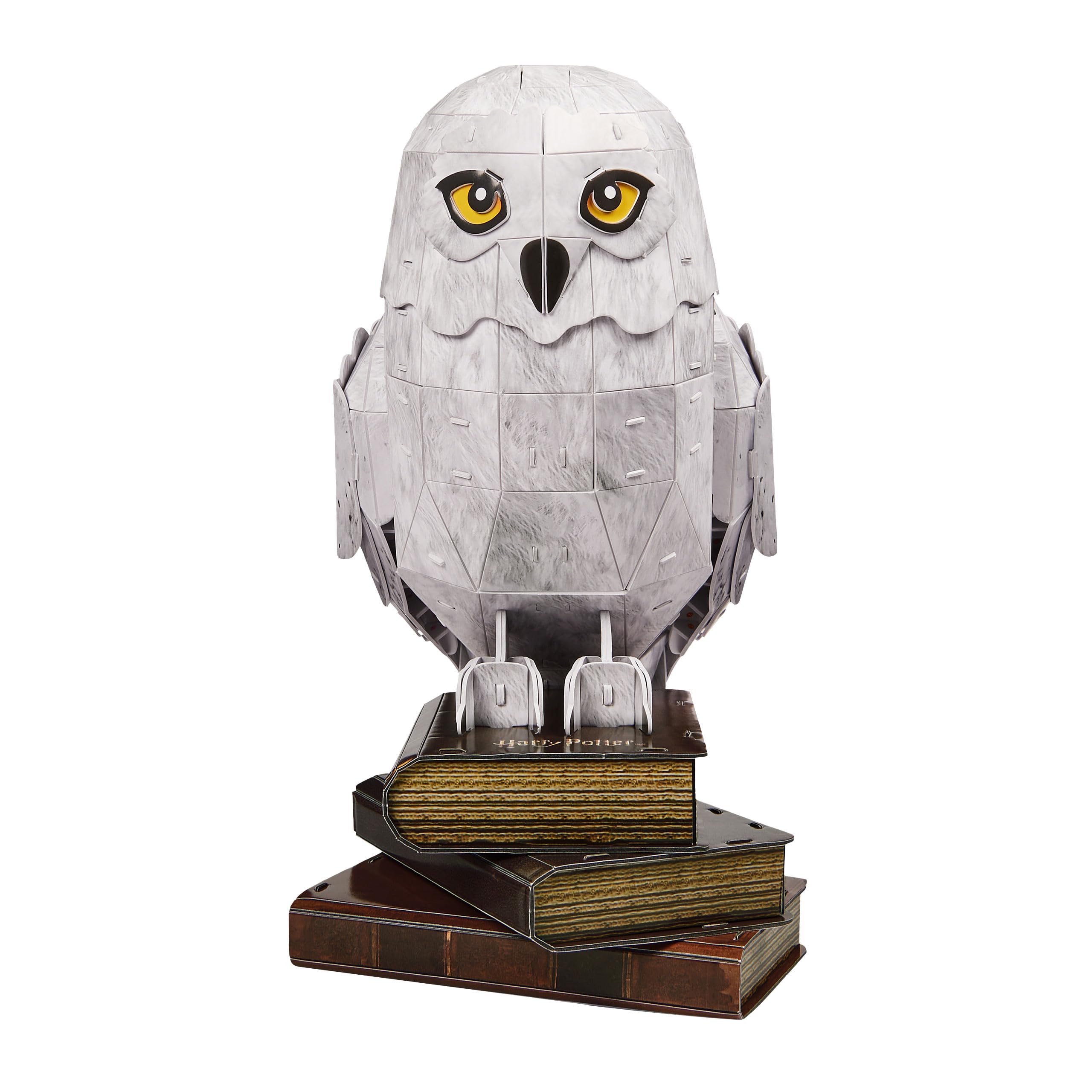 4D Build Build-4D, Hedwig-Puzzle 118 Piezas | Regalos de Harry Potter Decoración de Mesa | Juguetes de construcción | Puzles 3D para Adultos y Adolescentes (Spin Master 6069818)