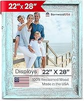 Vista 175 de BarnwoodUSA - Portarretratos con marco de estilo rústico