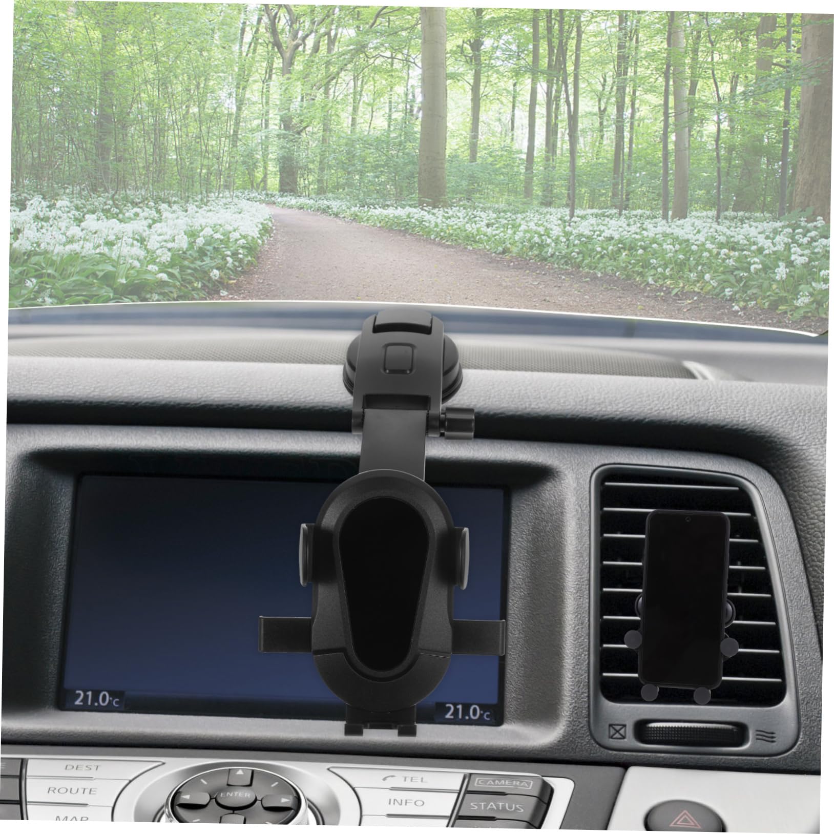 Artibetter Supporto Per Telefono Da Auto 2 Pezzi Supporto Per Telefono Da Auto Per Telefoni Cellulari Robusto E Riutilizzabile Per