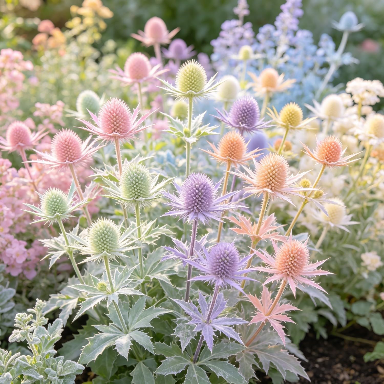 Eryngium planum Seed-Flat sea Holly,Hardy Perennial,Excellent Display