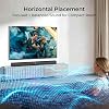 Barra de sonido para Smart TV, barra de sonido con conexión Bluetooth/ARC/Óptico/AUX, aumento automático de volumen, 3 modos de ecualización, barra de sonido desmontable 2 en 1 para TV/PC/juegos/proyectores 5