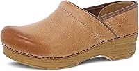 Dansko Women's Professional Leather Clog Shoes - Comfortable Support for Nurses, Chefs & Healthcare Workers