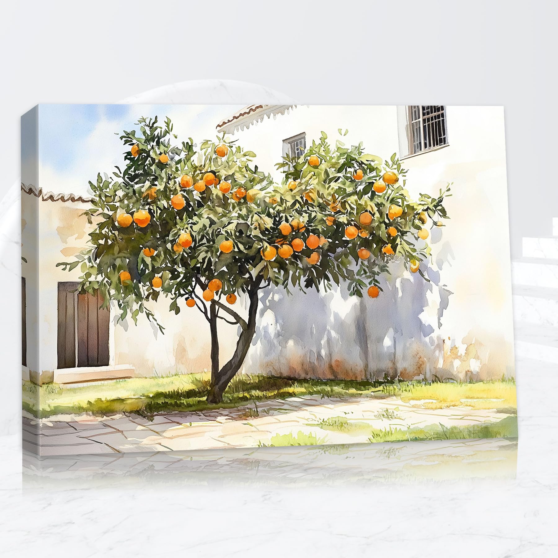 Amazon.com: Vintage Lemon Wall Art, Still Life Lemon Fruit Canvas