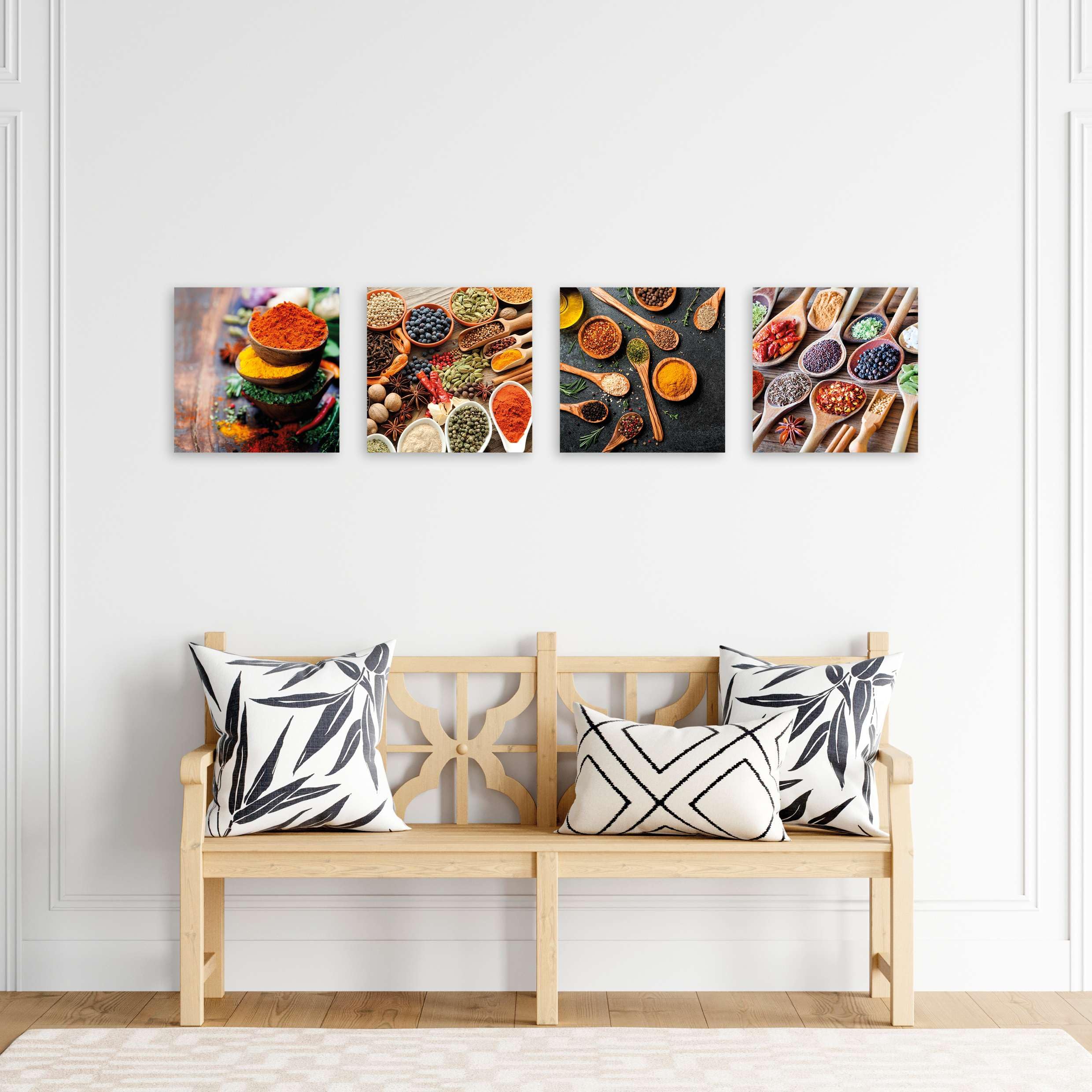 Quadri Moderni Soggiorno Fornitura di frutta e verdura da cucina Poster Quadro di arte della parete della cucina Arte della parete della Quadri per la Decorazioni domestica 30x40cm Senza Cornice