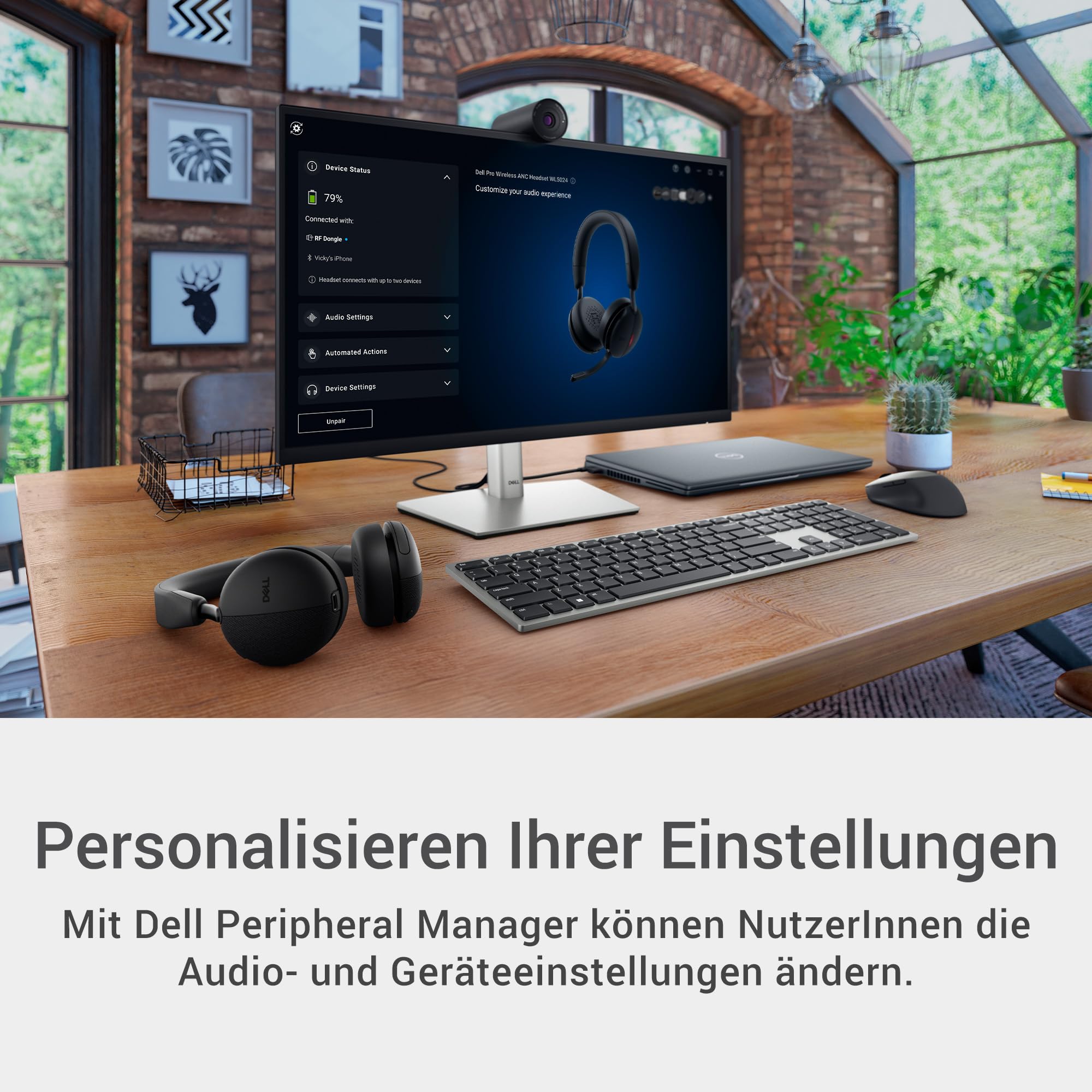Dell Pro kabelloses Headset mit ANC – WL5024