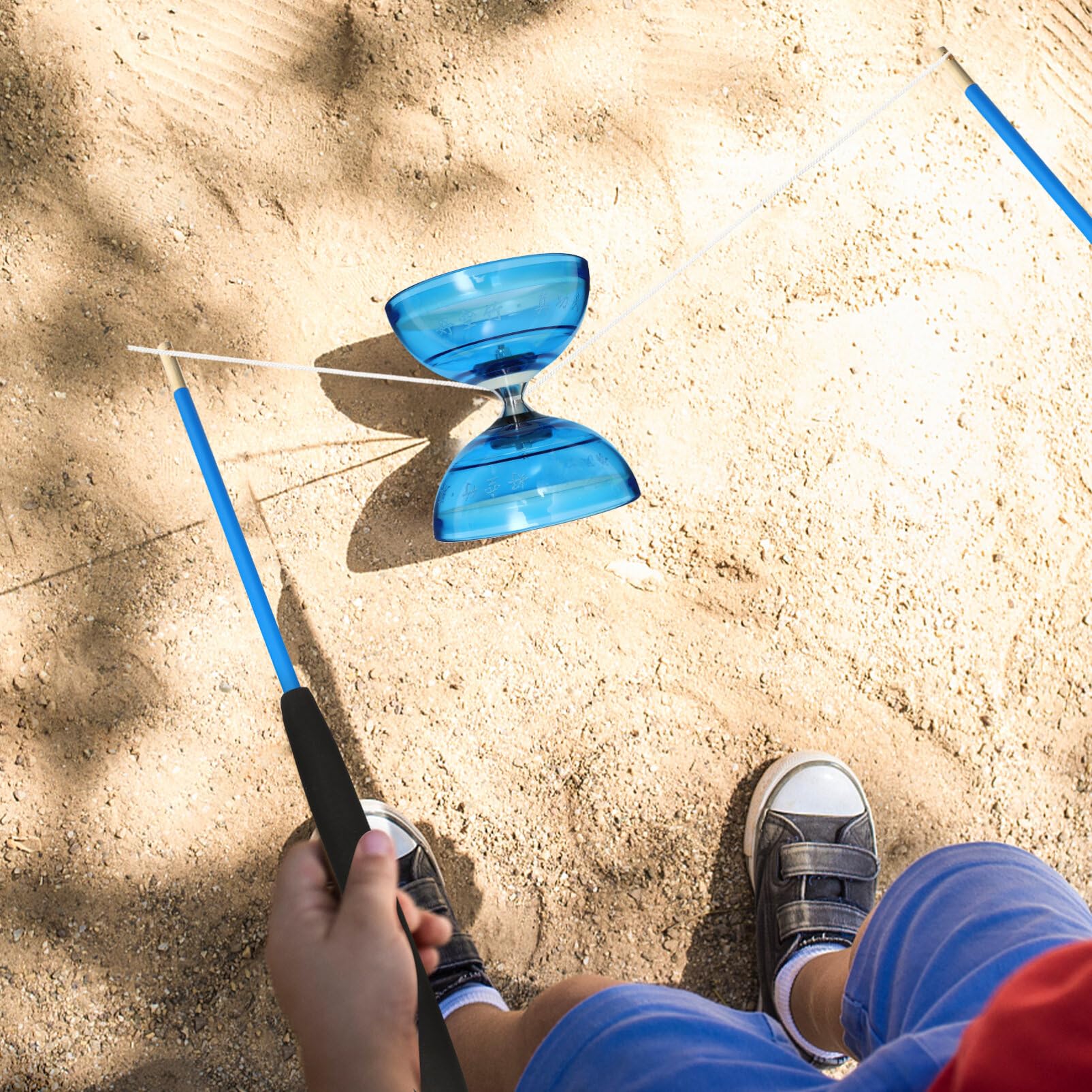 TOYANDONA 1 Ensemble De Diabolos Yoyo Diabolo Professionnel Diabolo Classique Diabolo Jouet pour Les Enfants Exercice Yoyo pour Enfants Diabolo Jouet