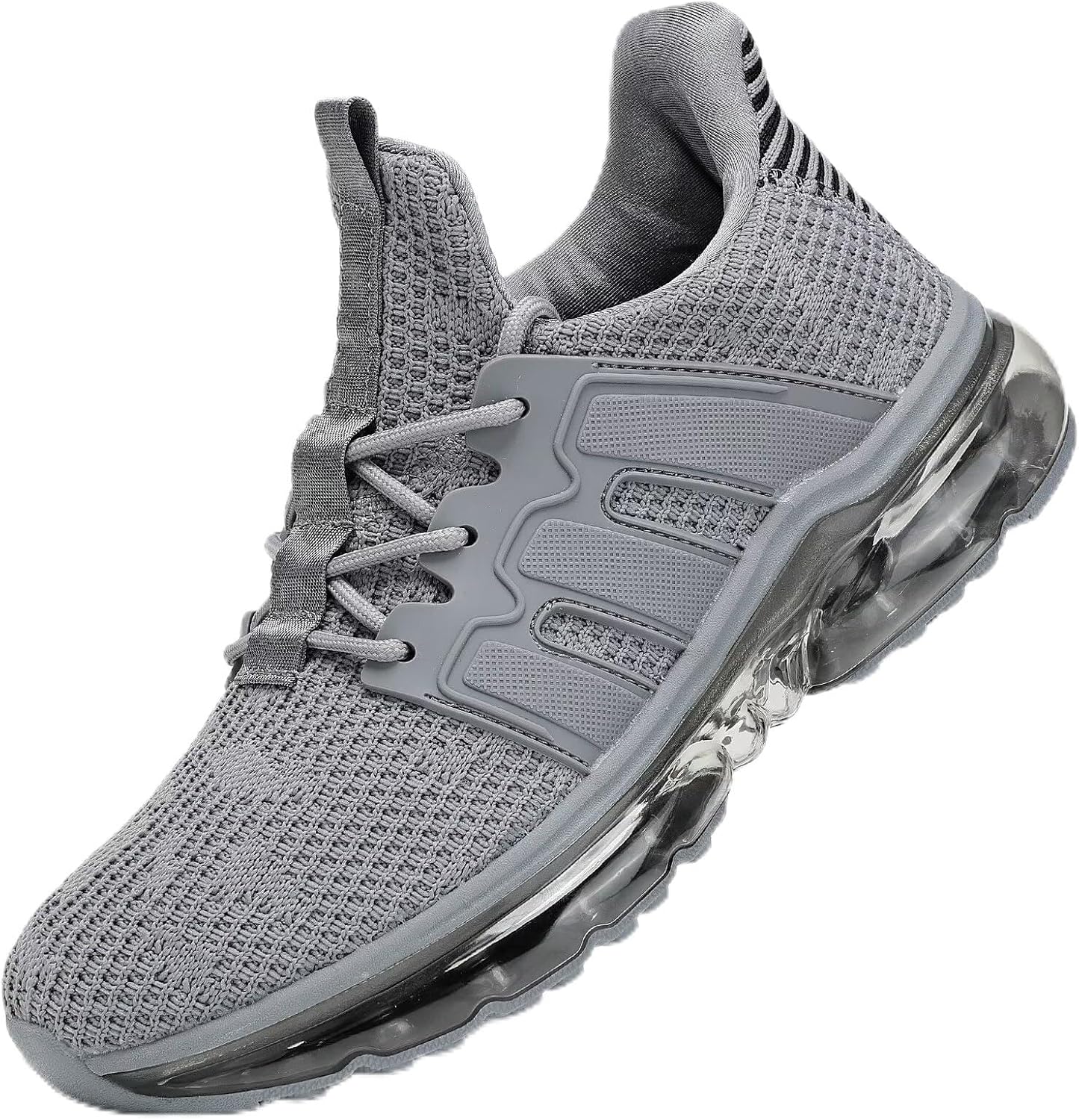 Wrezatro Mens Walking Shoes Slip on Running Tennis Casual Sneakers Non Slip Breathable Comfort Work Fashion Basketball Sport